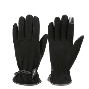 Cycling Gloves Deerskin Leather Motorcycle/electrombile XL Size
