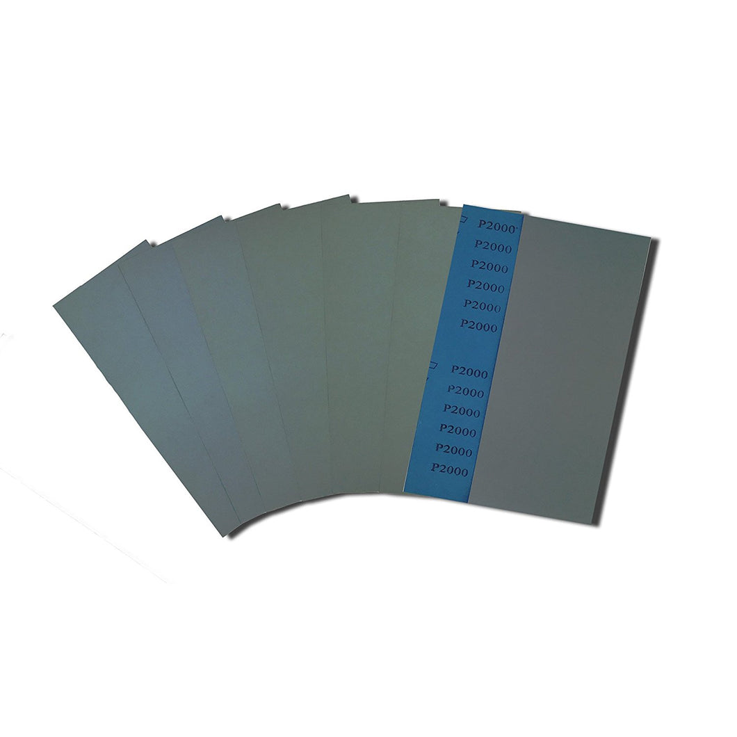 Wet/Dry Silicon Carbide Waterproof Sandpaper Grits 9x11