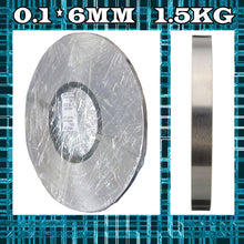 Pure Ni Plate Nickel Strip Tape For Li 18650 Battery Spot Welding 0.1X6mm 1.5KG