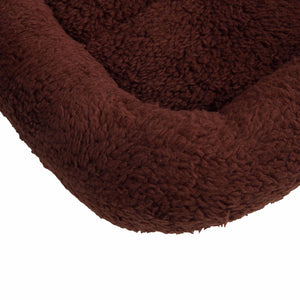 Deep Dream BB01-1123 Super Soft Pet Dog Warm Bed Cushion Mat Blanket Size S Coffee