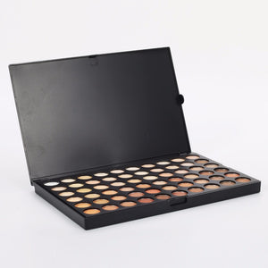 Warm Color Series Make Up 120-Color Fine Texture Portable Cosmetic Eyeshadow Palette