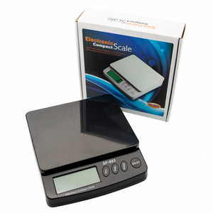 SF-550 30KG 1G LCD 5 Digits Postal Scale Kitchen Scale Black