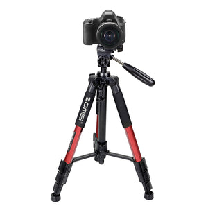 ZOMEI Q111 55" Professional Aluminum Alloy Camera Tripod for DSLR Canon Nikon Sony DV Video and Smart