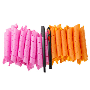 20X Magic Rollers Sponge Hair Care Styling Soft Curlers DIY Tool Set Spiral Ringlet Gadget