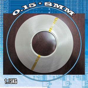 Pure Ni Plate Nickel Strip Tape For Li 18650 Battery Spot Welding 0.15mmX8mm 1.15kg